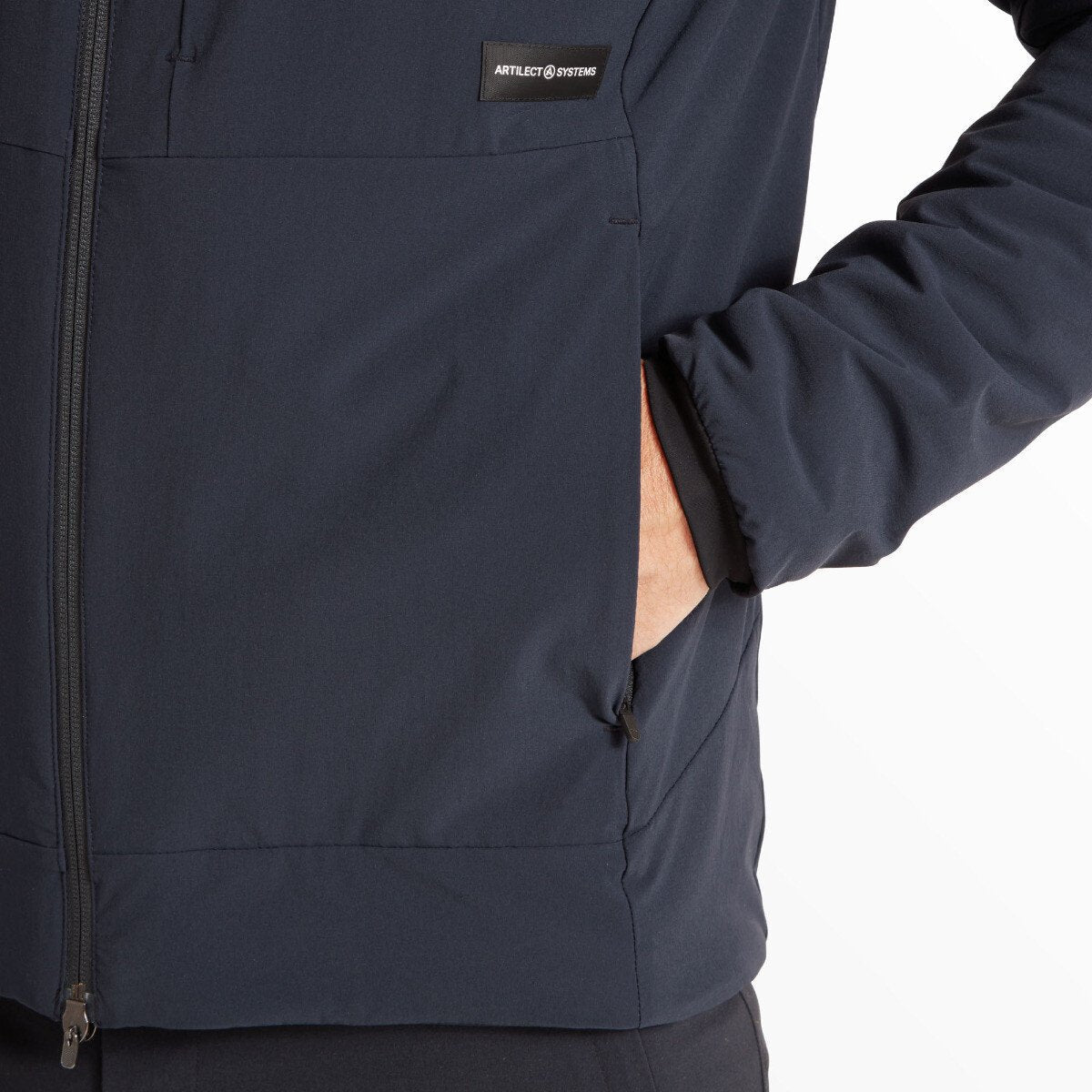 Mens Elevate Primaloft Bio Insulated Hoodie - Sky Captain