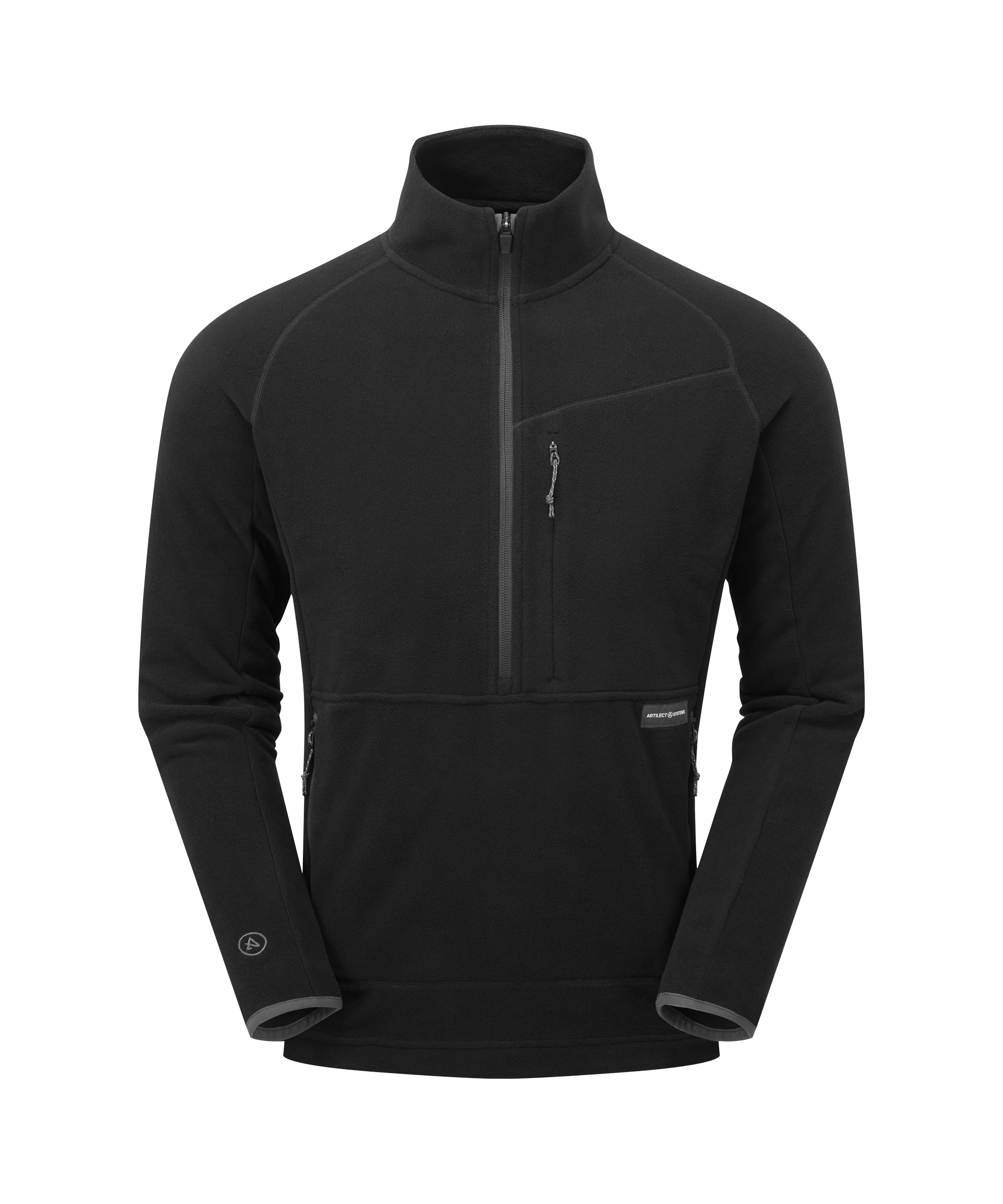 Mens Halfmoon Bio Pullover - Black