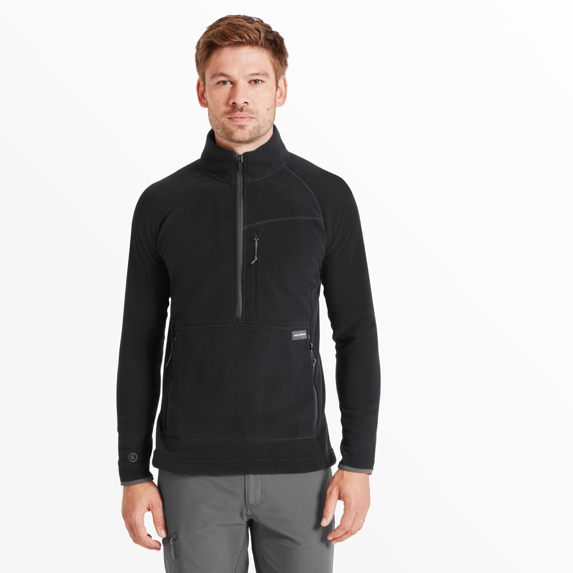 Mens Halfmoon Bio Pullover - Black