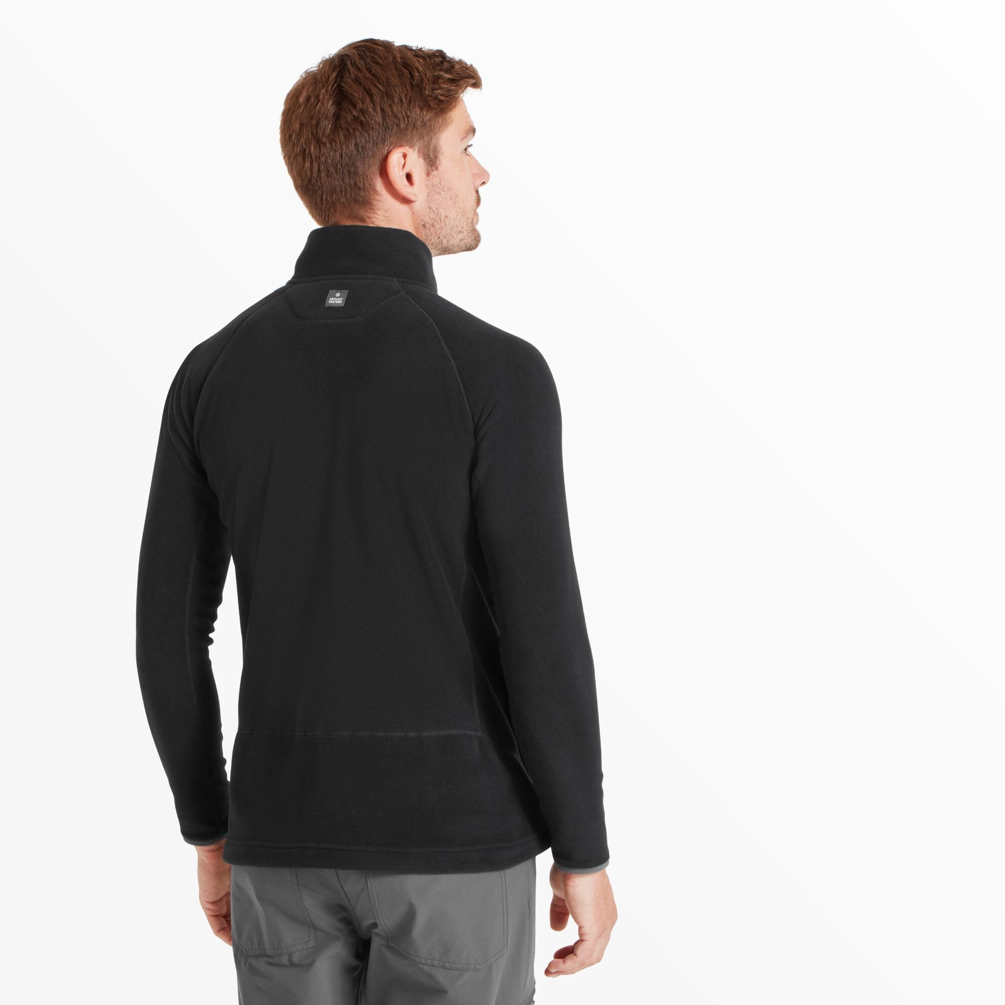 Mens Halfmoon Bio Pullover - Black