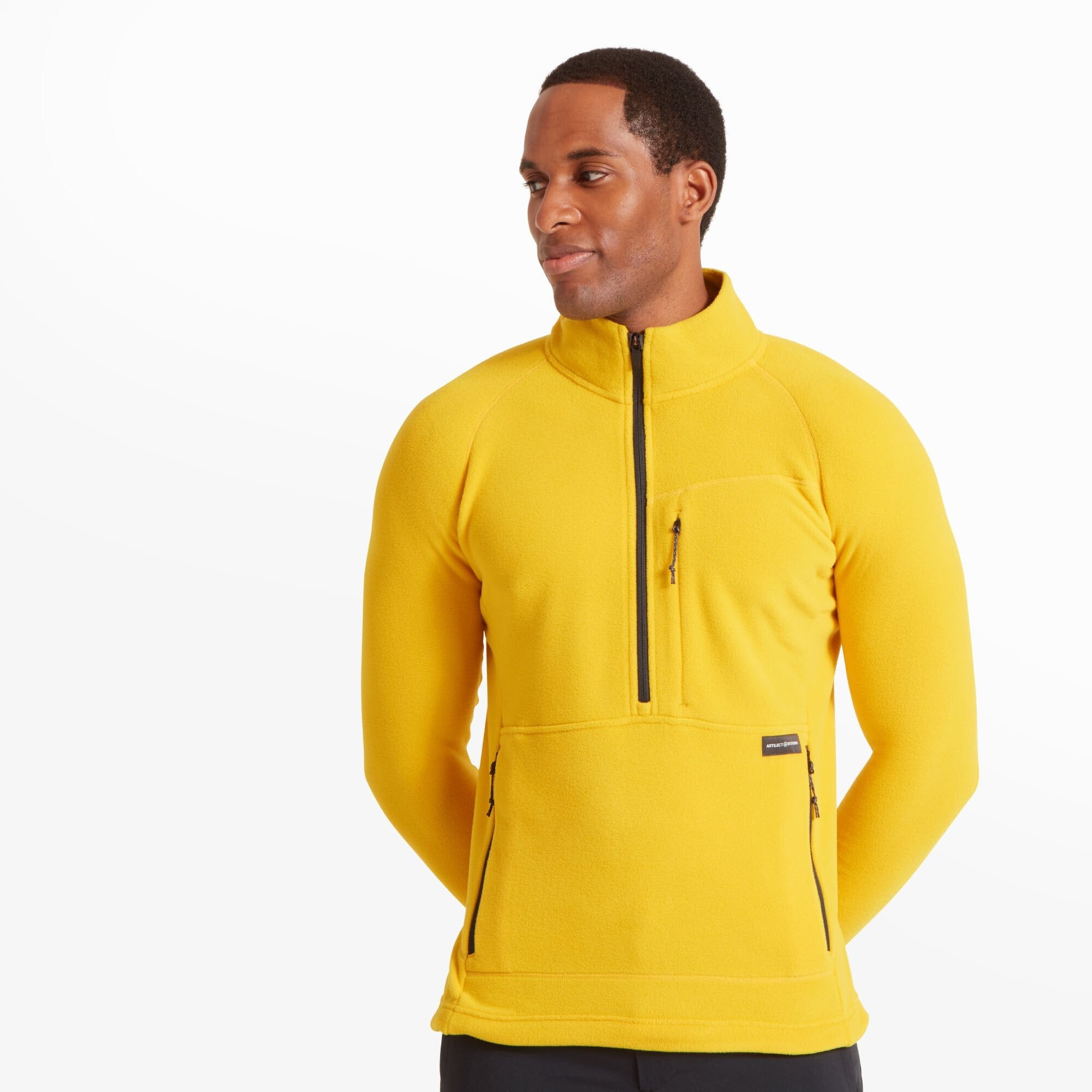 Mens Halfmoon Bio Pullover - Hot Spot