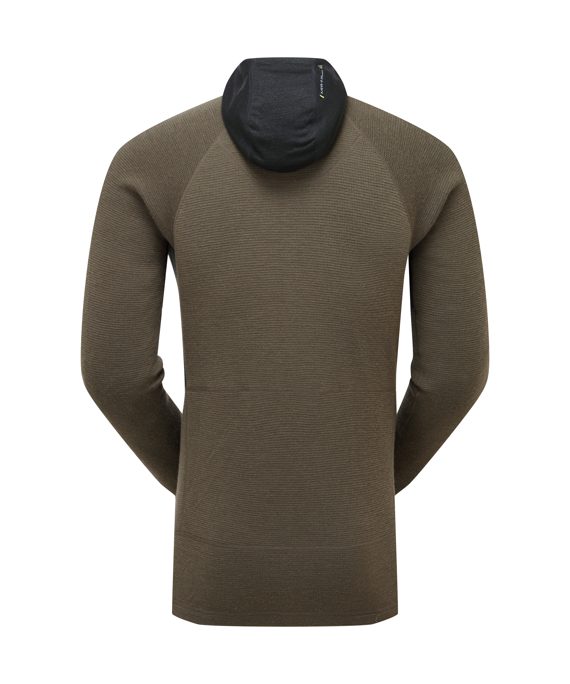 Mens Sundown 250 Half Zip Top - Deep Olive/Black