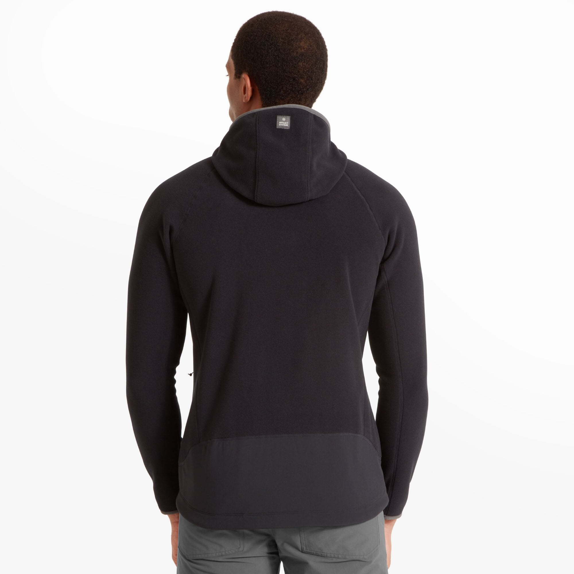 Mens Supermoon Bio Hoodie - Black