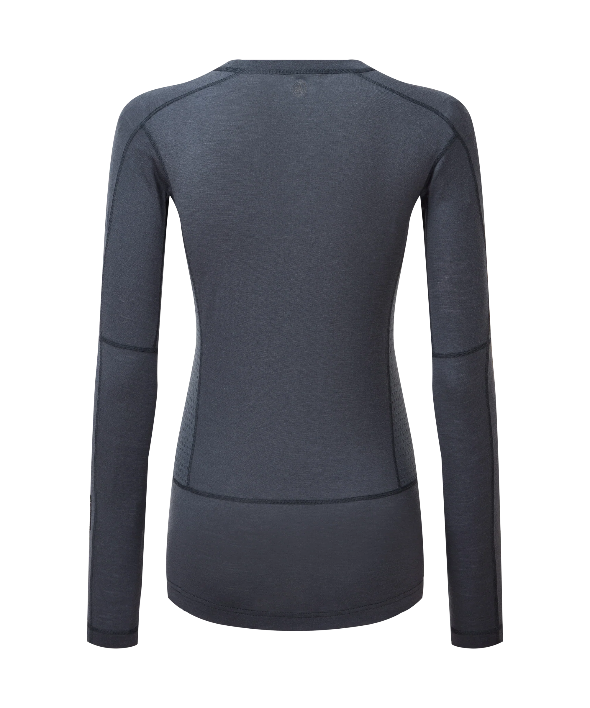 Womens Boulder 125 Long Sleeve Crew - Dusk Blue