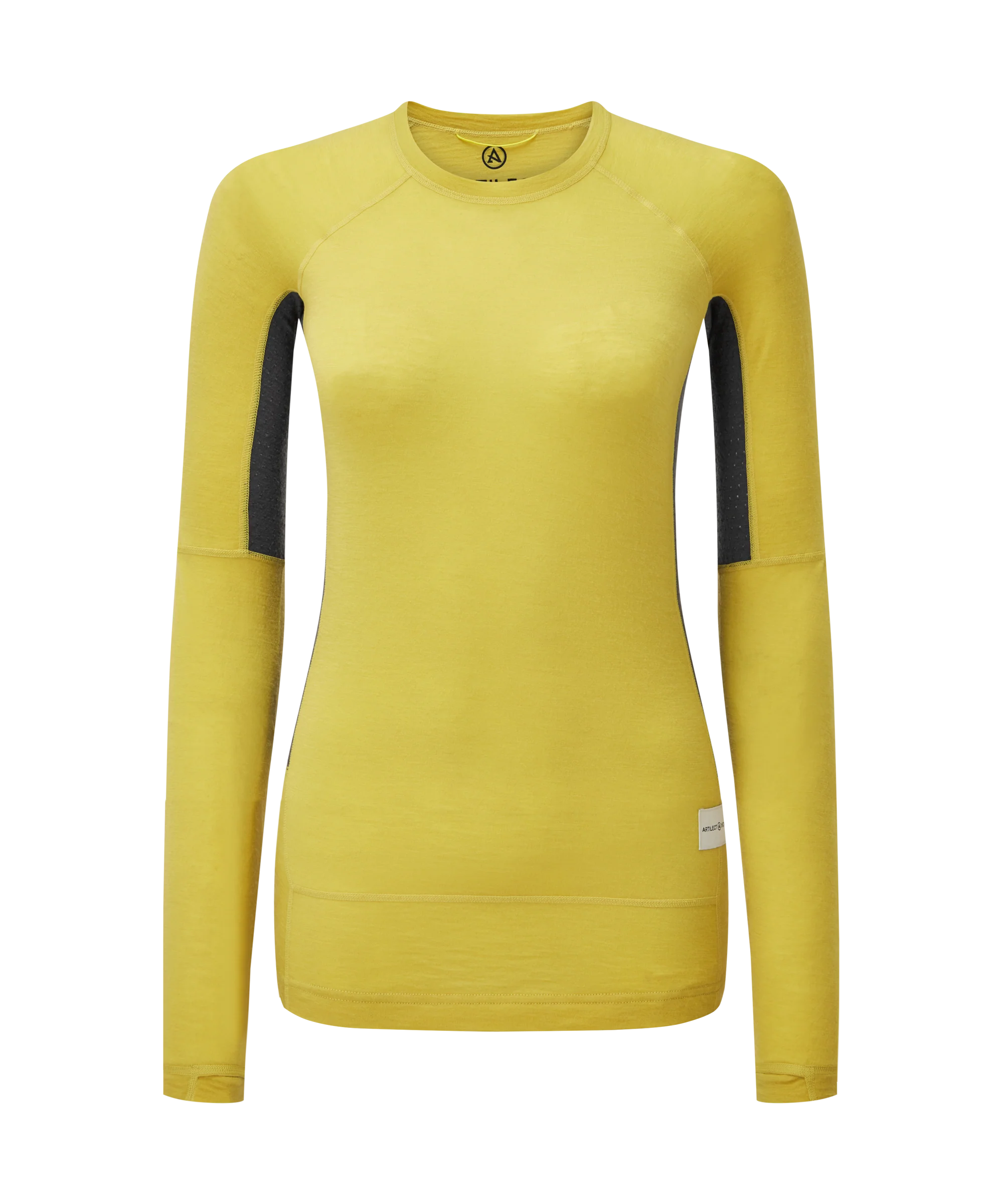 Womens Boulder 125 Long Sleeve Crew - A/Cid/Ash