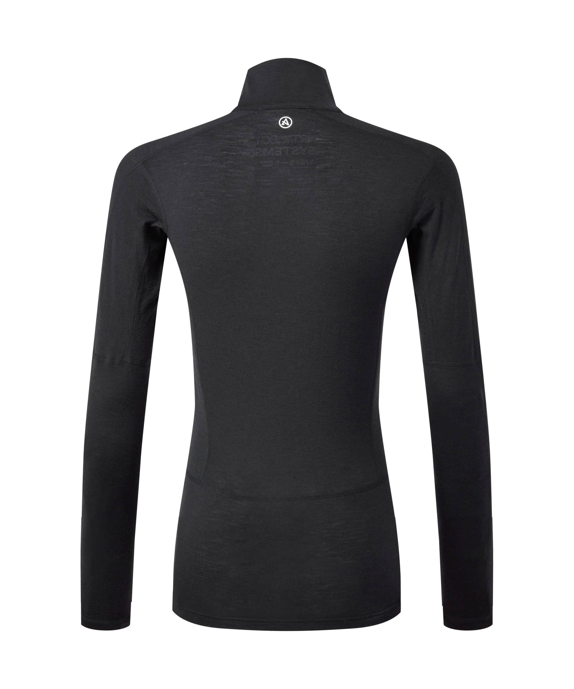 Womens Boulder 125 Quarter Zip Top - Black