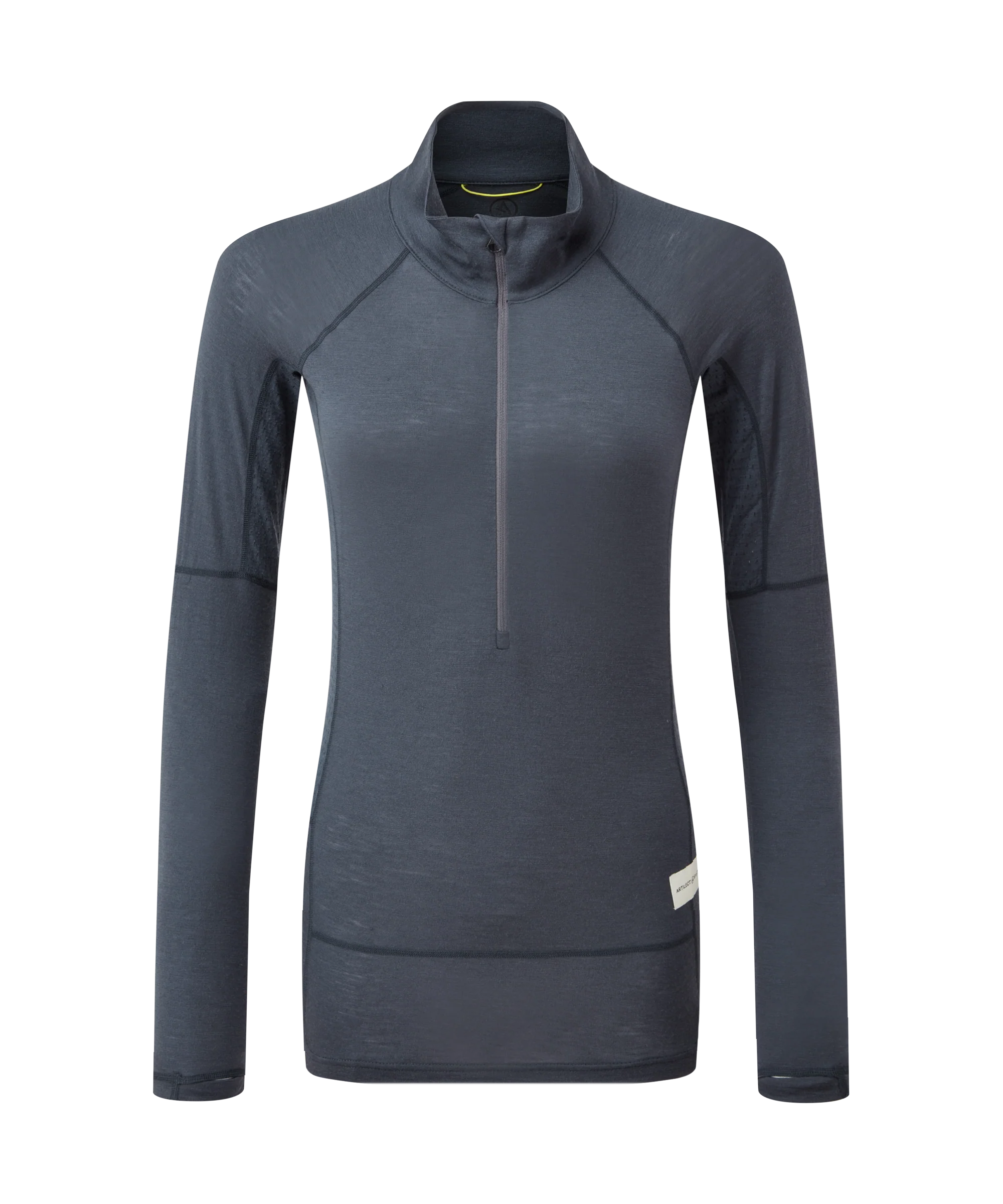 Womens Boulder 125 Quarter Zip Top - Dusk Blue