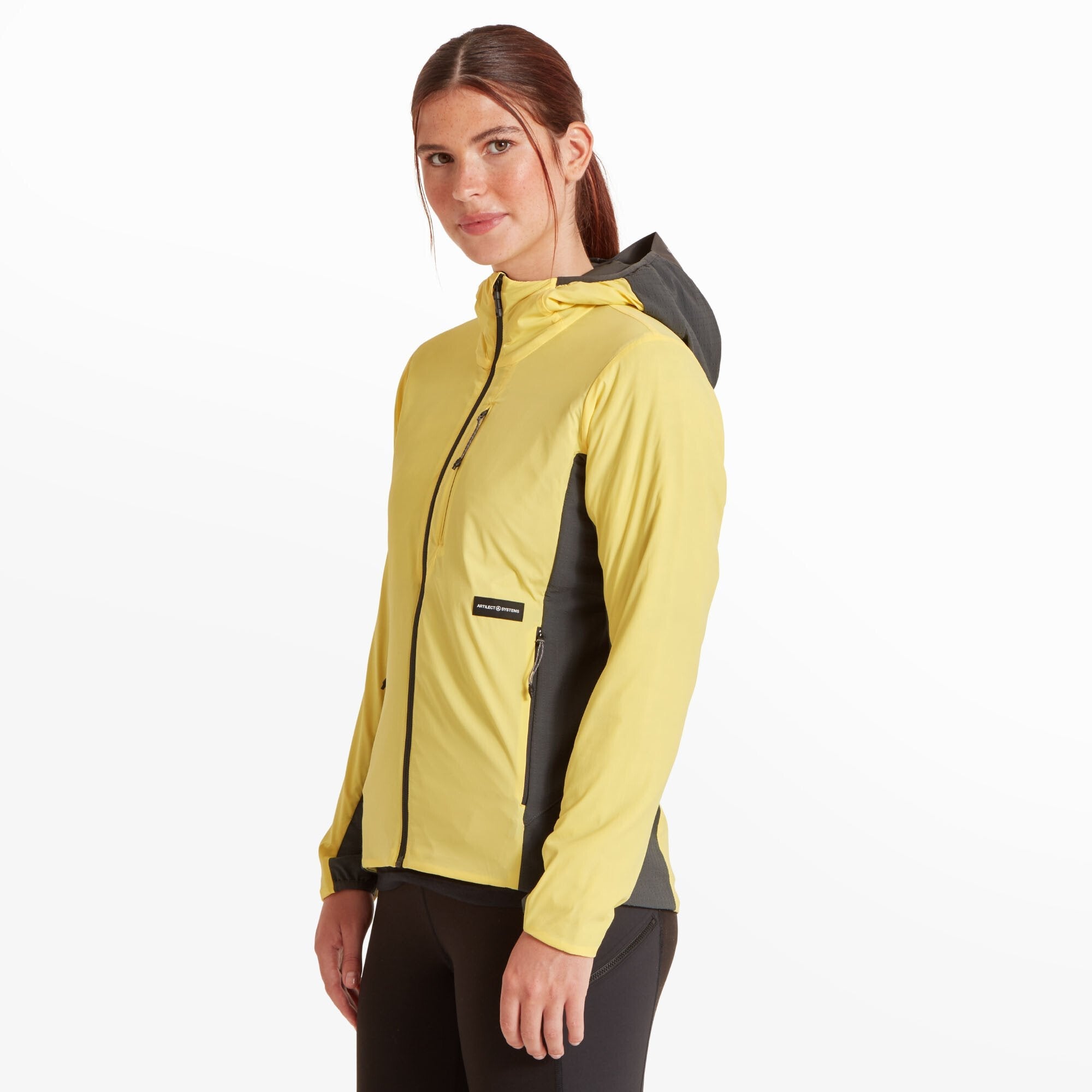 Womens Darkstart Fusion Jacket - Lemon Drop/Ash