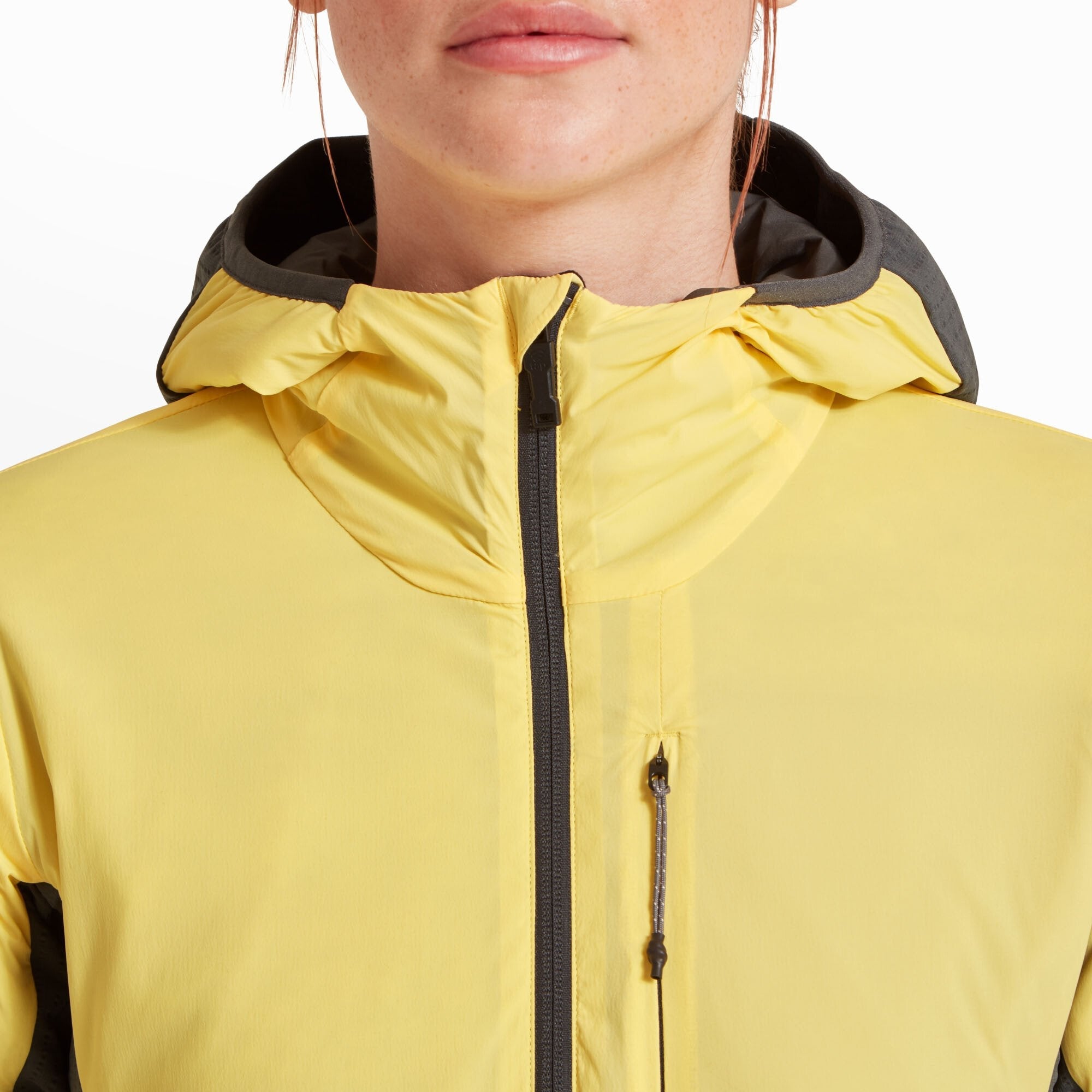 Womens Darkstart Fusion Jacket - Lemon Drop/Ash