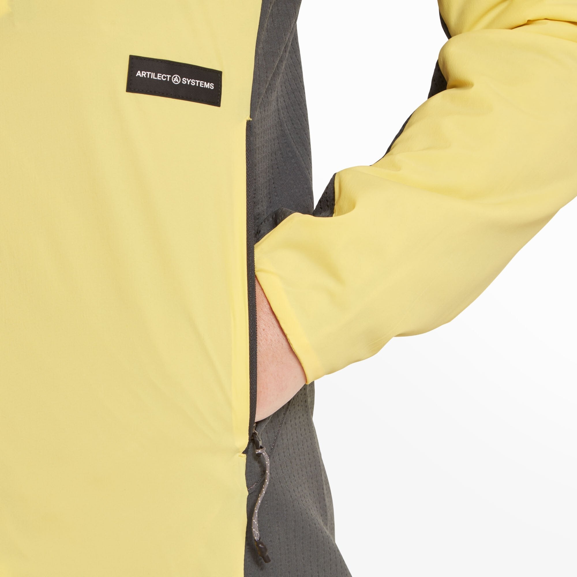 Womens Darkstart Fusion Jacket - Lemon Drop/Ash