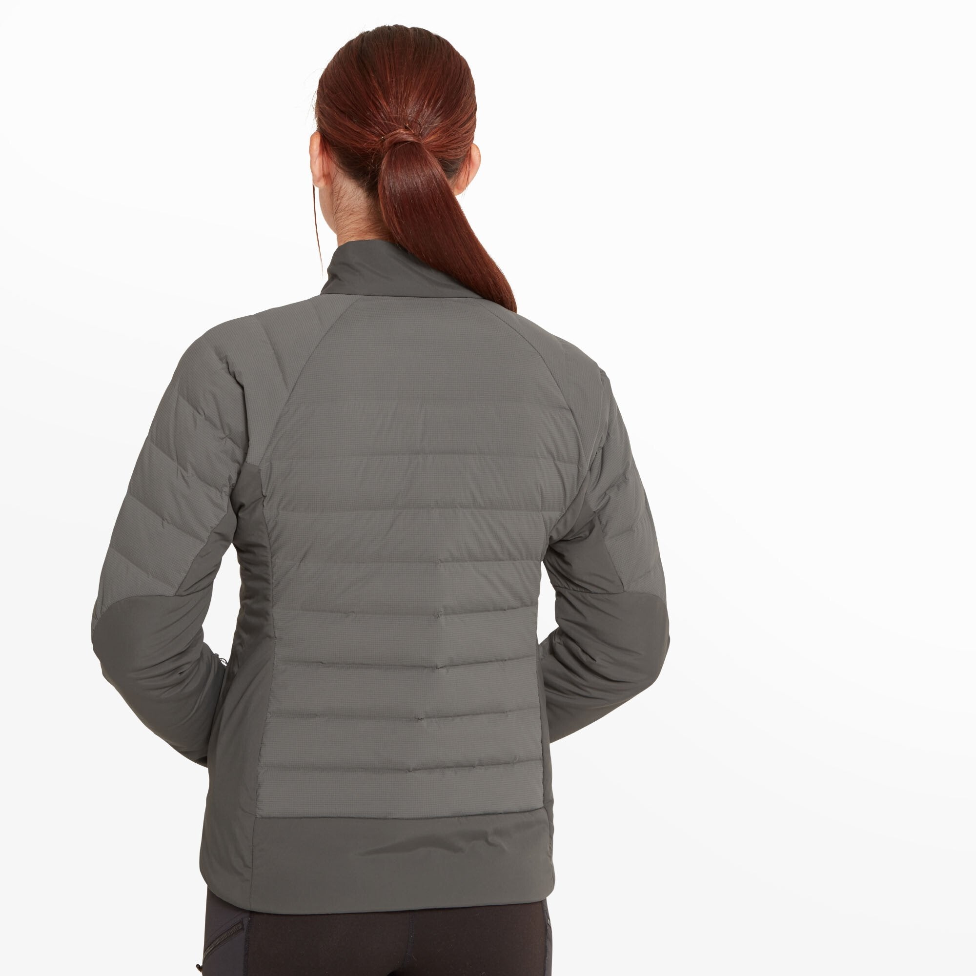 Womens Divide Fusion Stretch Jacket - Ash