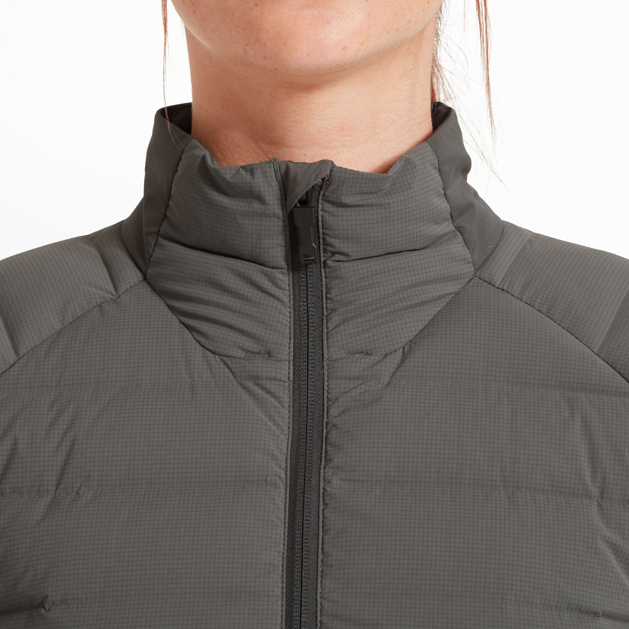 Womens Divide Fusion Stretch Jacket - Ash