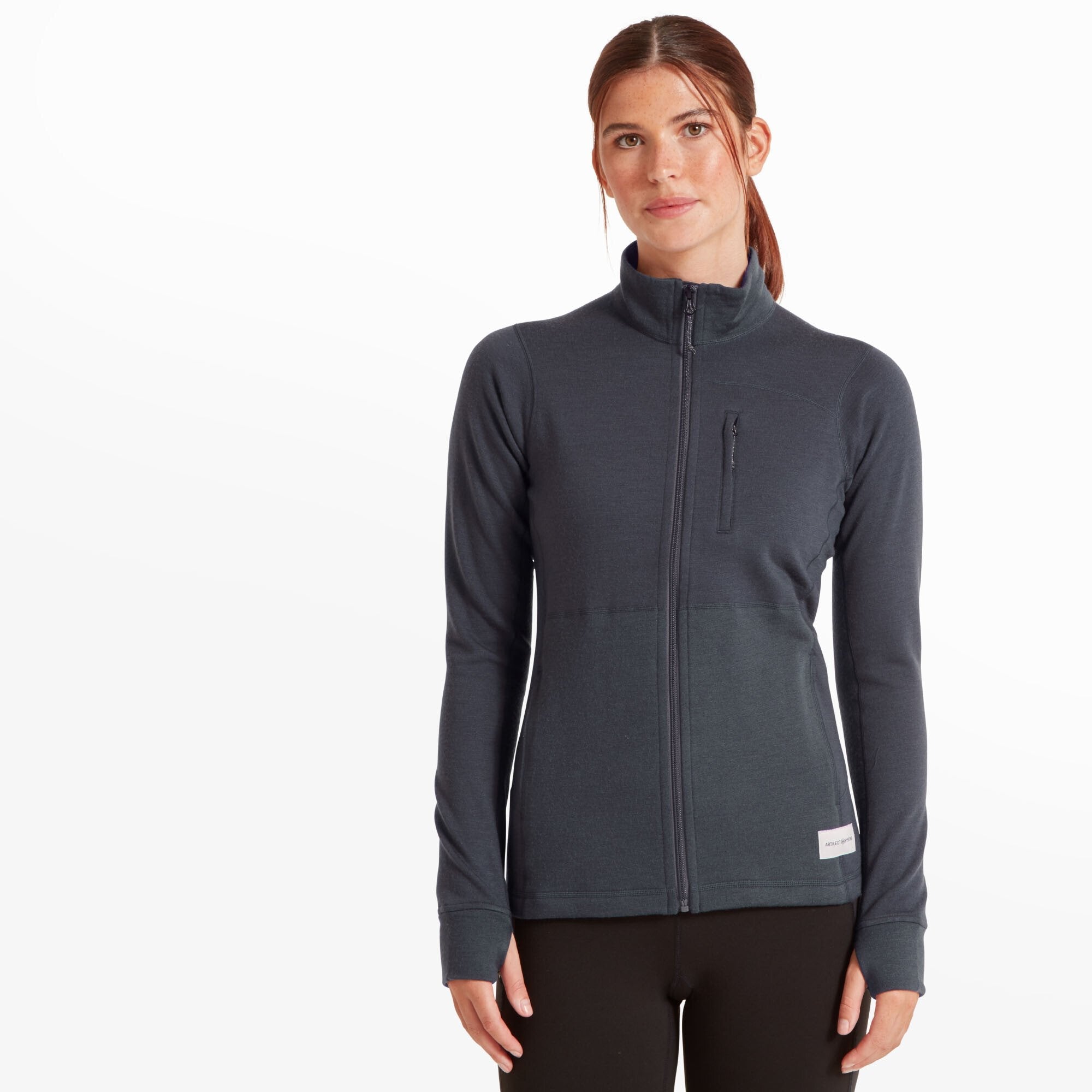 Womens Eldorado Merino Jacket - Dusk Blue