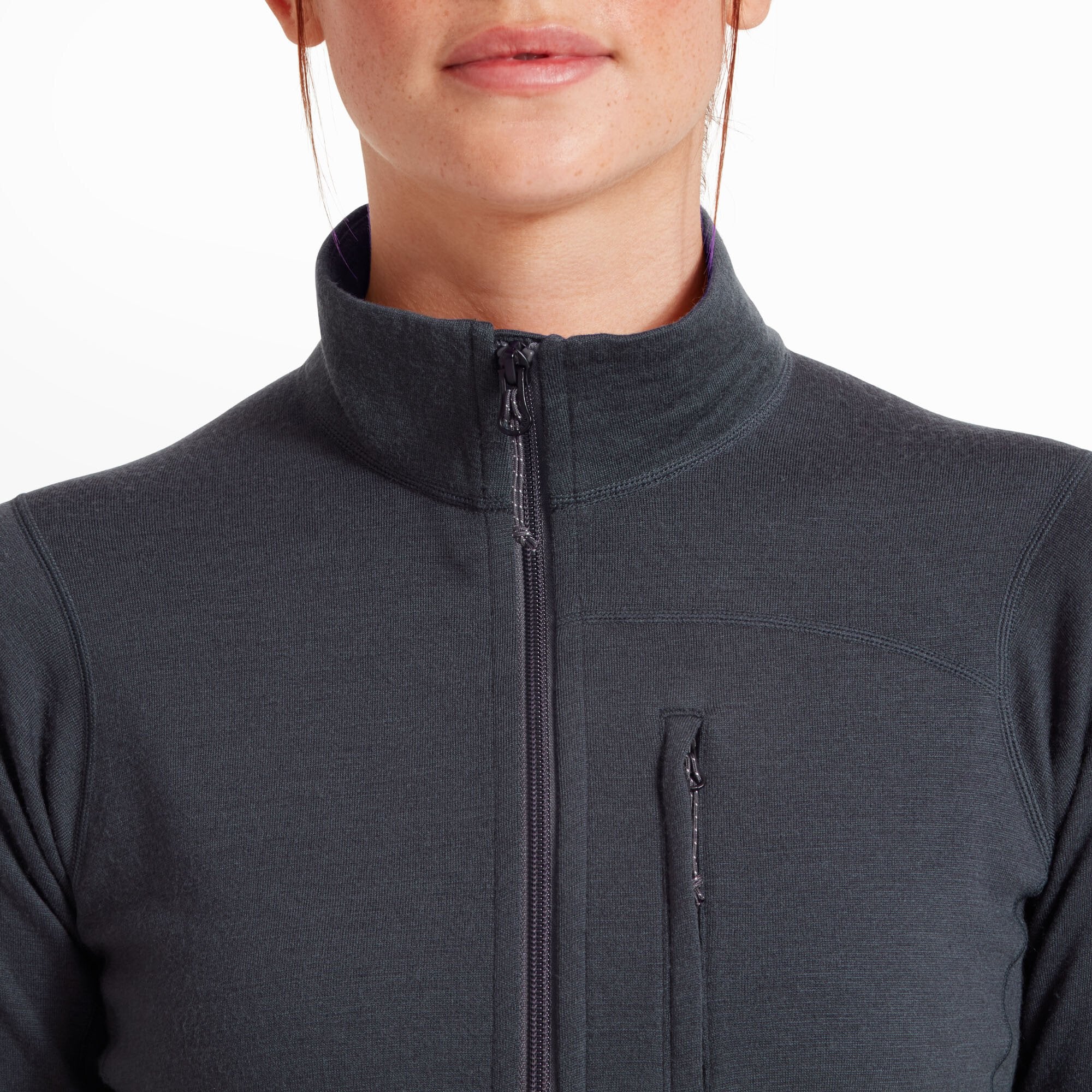 Womens Eldorado Merino Jacket - Dusk Blue