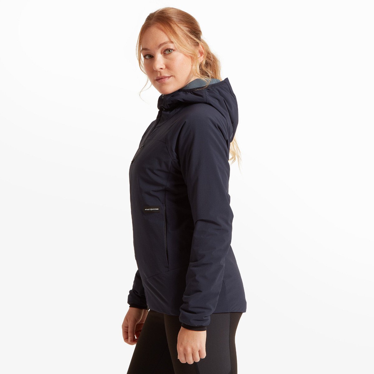 Womens Elevate Primaloft Bio Insulated Hoodie - Sky Captain