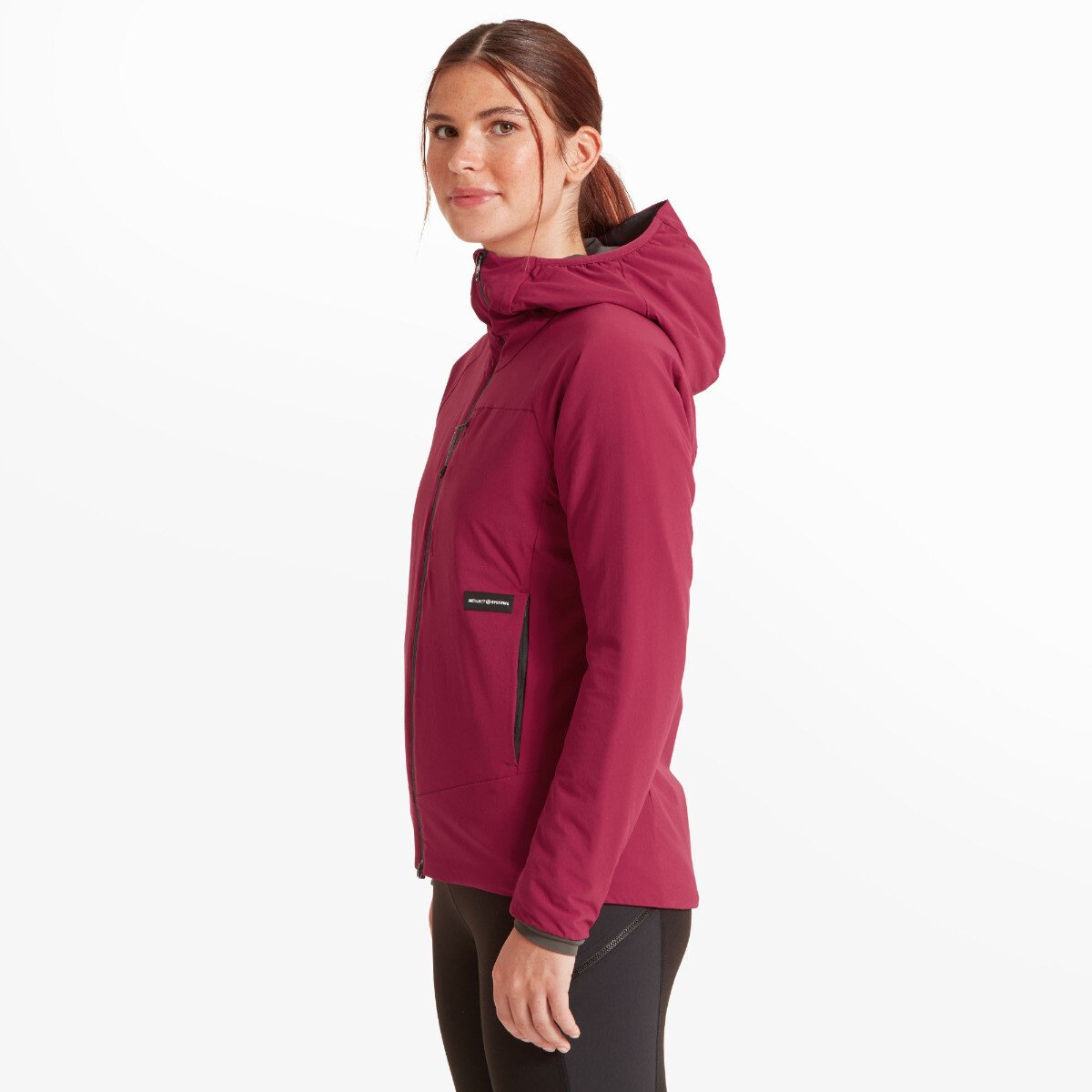 Womens Elevate Primaloft Bio Insulated Hoodie - Primrose