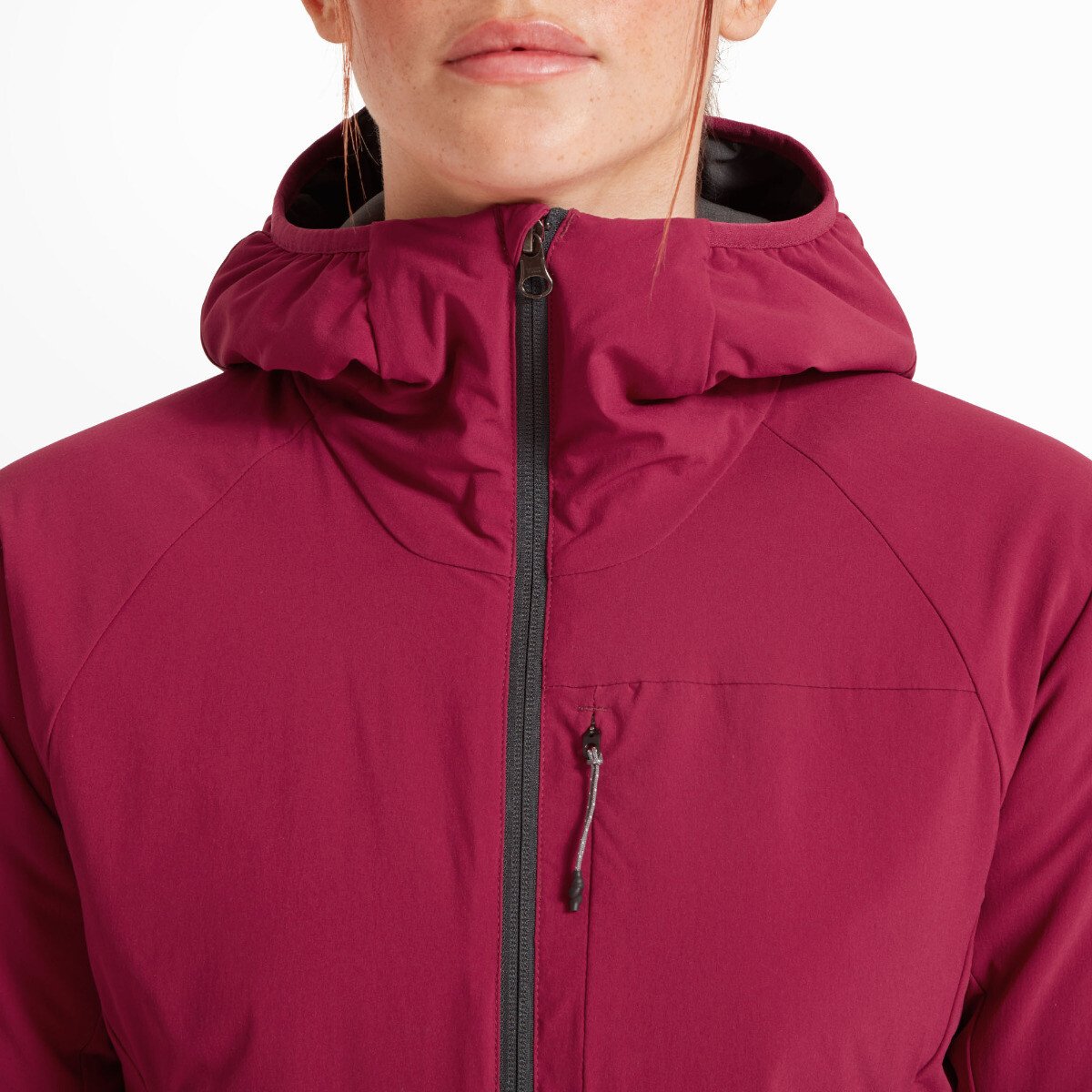 Womens Elevate Primaloft Bio Insulated Hoodie - Primrose