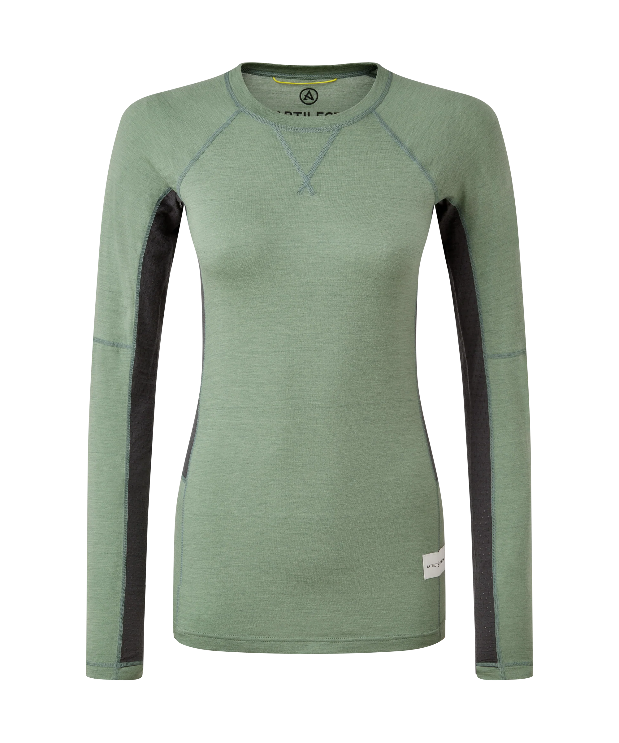 Womens Flatiron 185 Crew - Sea Spray/Ash