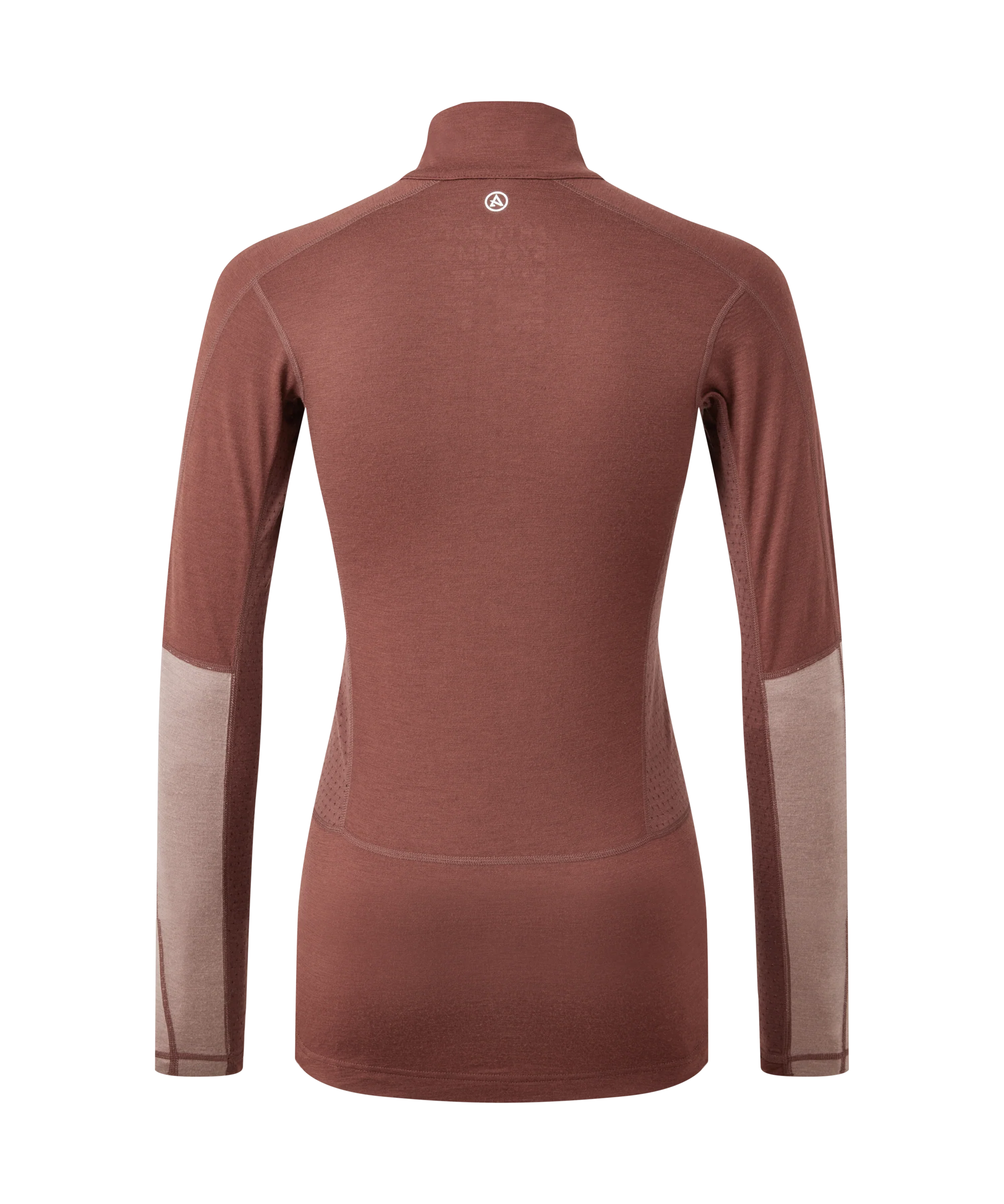 Womens Flatiron 185 Quarter Zip Top - Andorra/Twilight Mauve