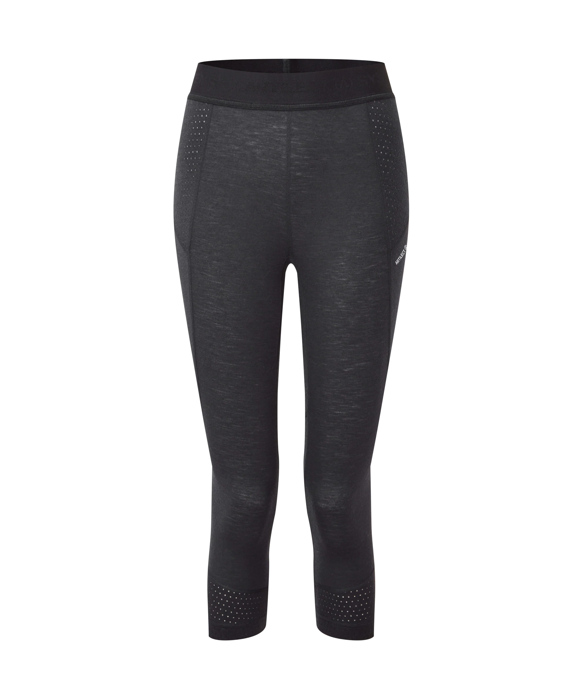 Womens Goldhill 125 Zoned 3/4 Legging - Black