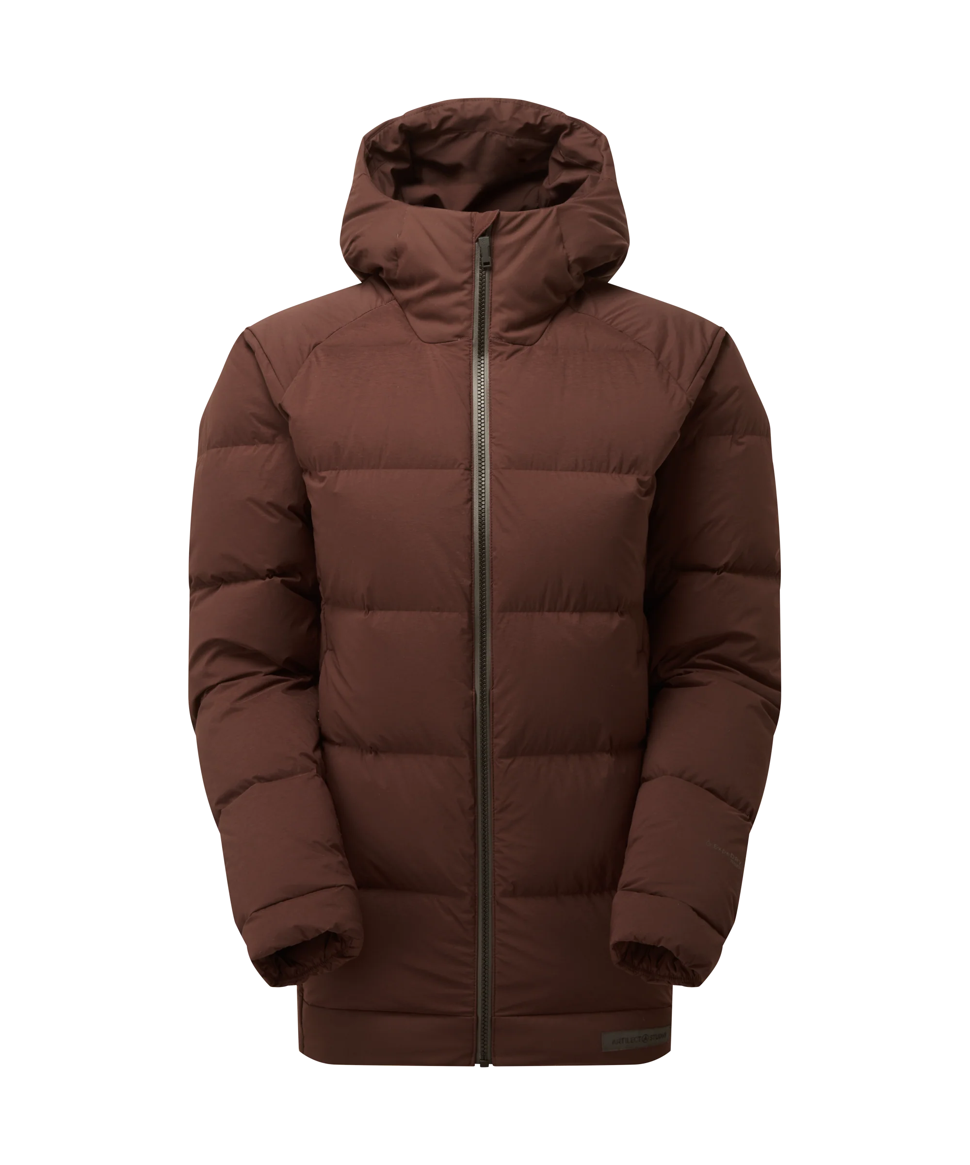 Womens High AF Down Stretch Parka - Amaranth