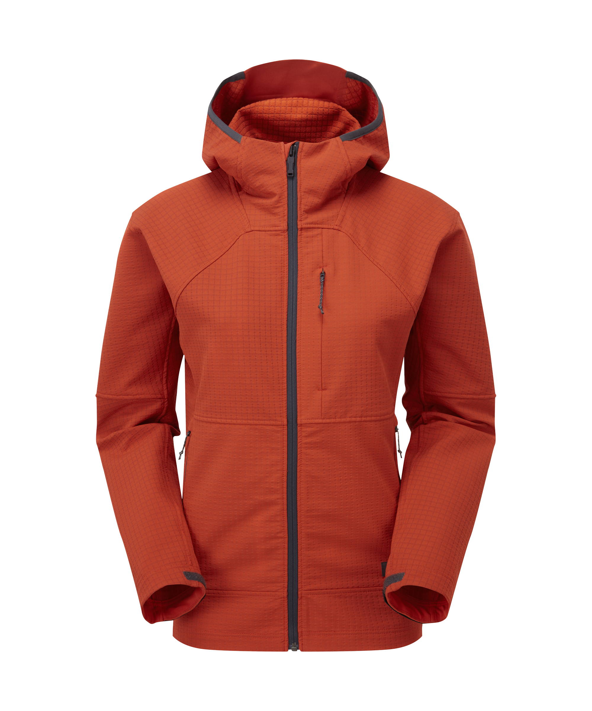 Womens Intersect Doubleweave Jacket - Ember