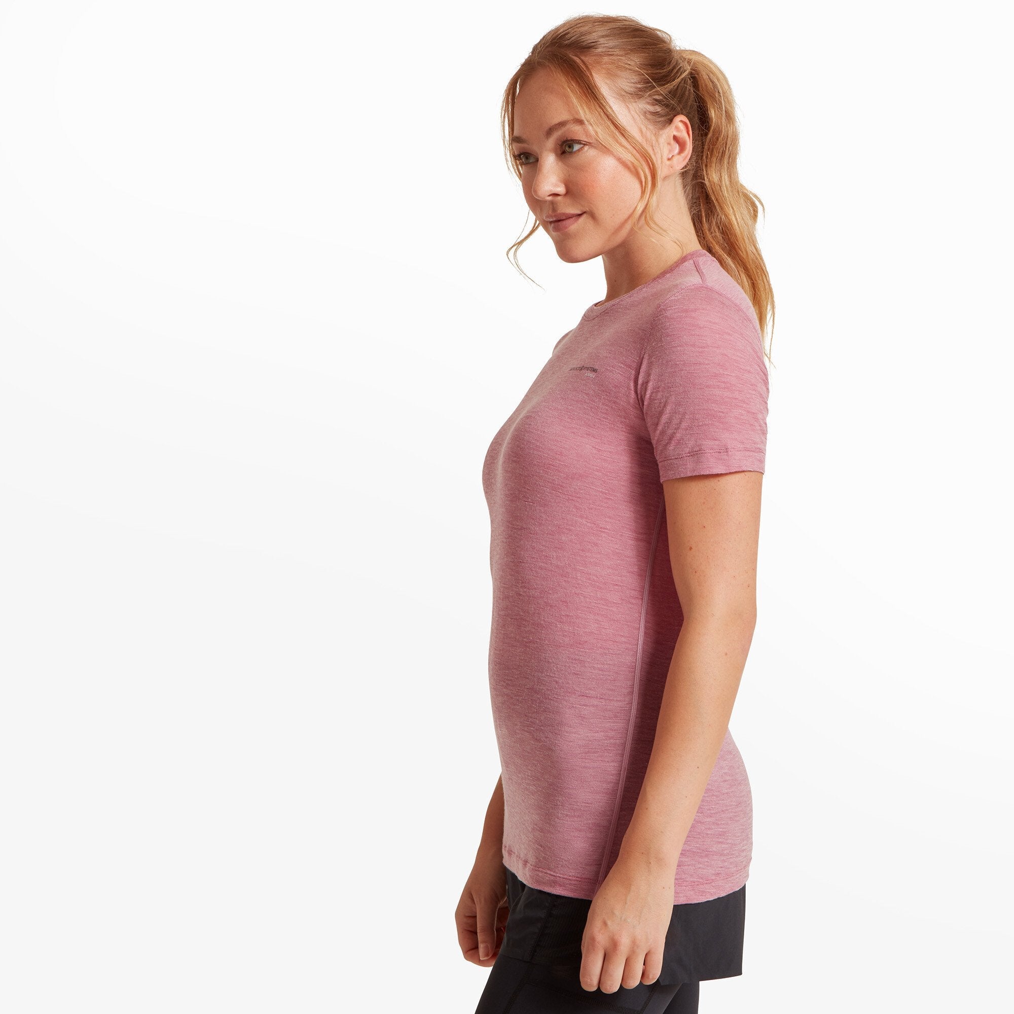 Womens Sprint Tee - Rose