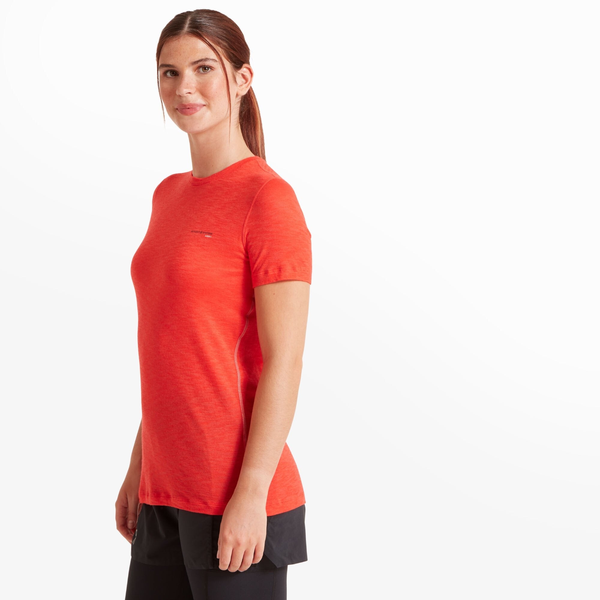 Womens Sprint Tee - Red Alert