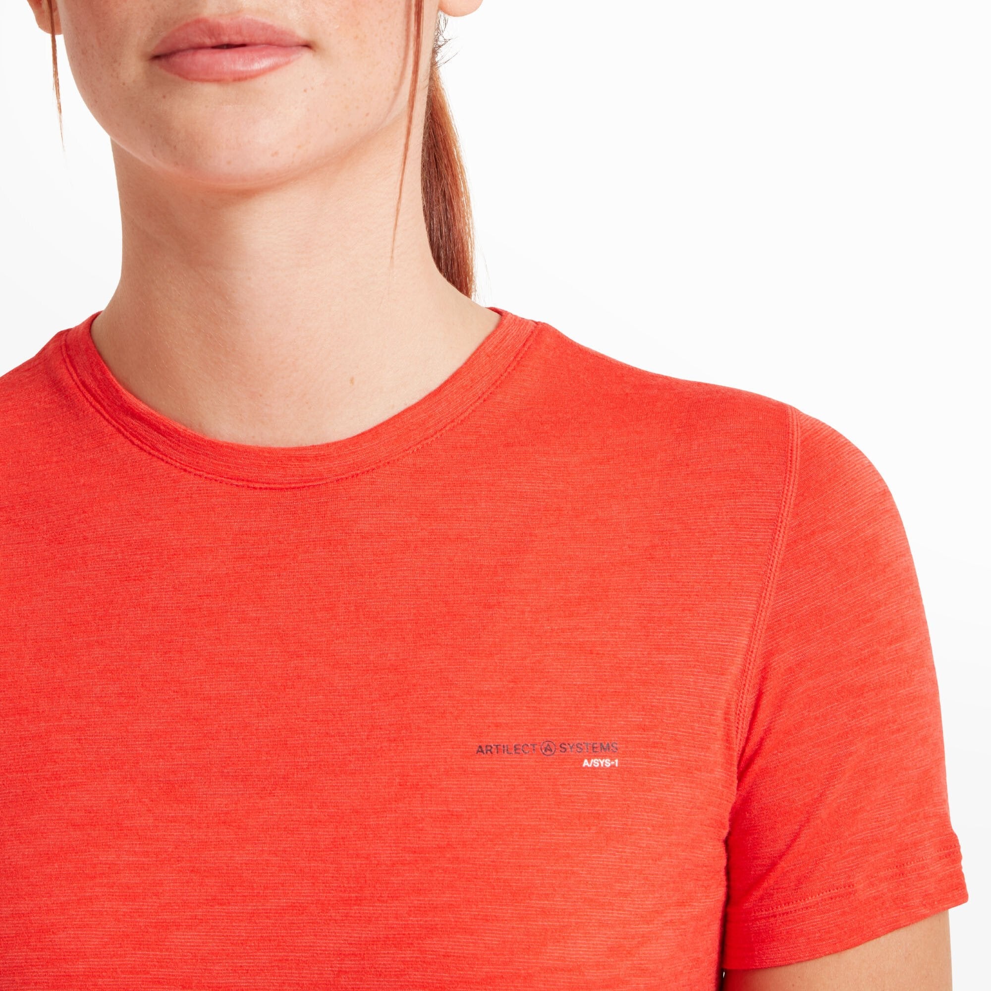 Womens Sprint Tee - Red Alert